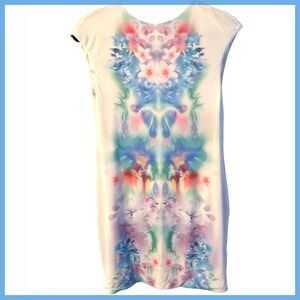 New w/Tag AFRM Mabel Blur Blossom Floral Print Backless Sleeveless‎ Dress